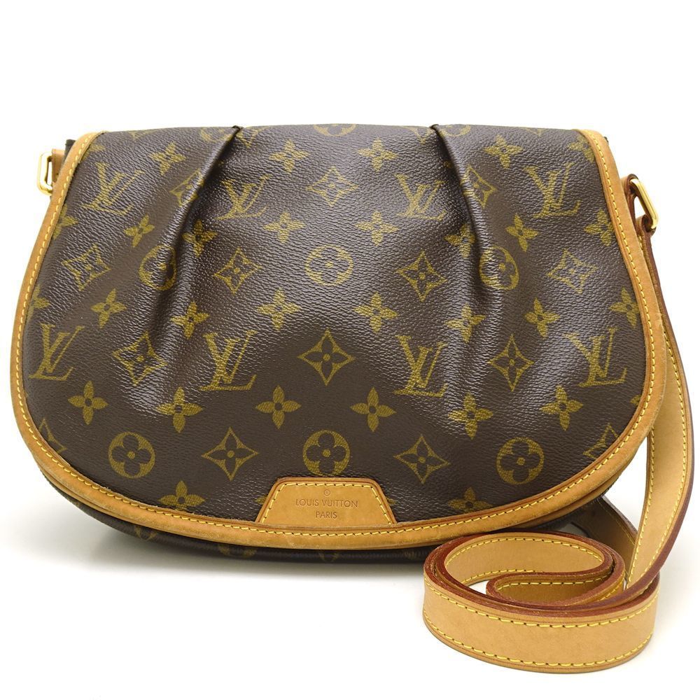 Louis Vuitton Monogram Menilmontant PM Brown